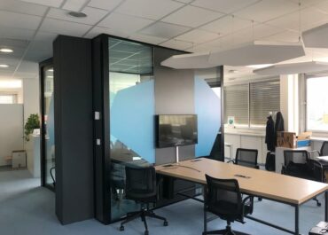 Chantier livré. Aménagement complet d'un plateau tertiaire pour la SNCF