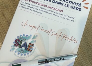 La semaine dernière, notre équipe Aston participait à la Semaine gersoise de l’Insertion par l’Activité Économique à la mairie de L’Isle Jourdain.